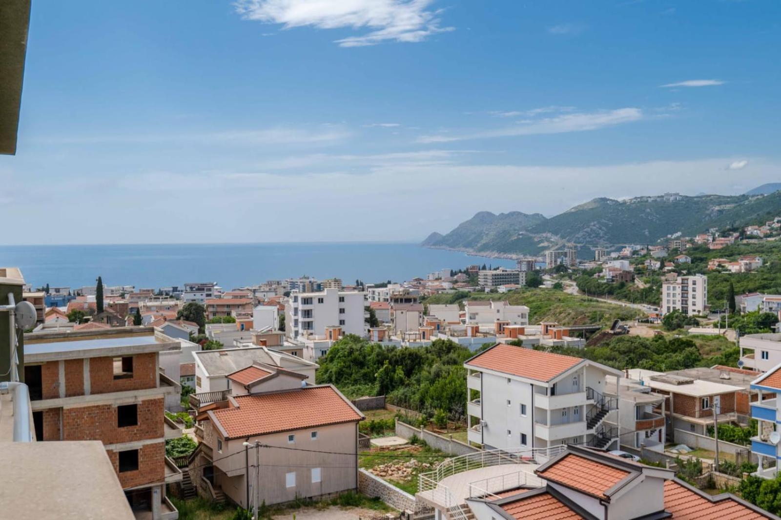 1Bd Modern Apt In Dobra Voda With Roof Access "Moka" バール エクステリア 写真